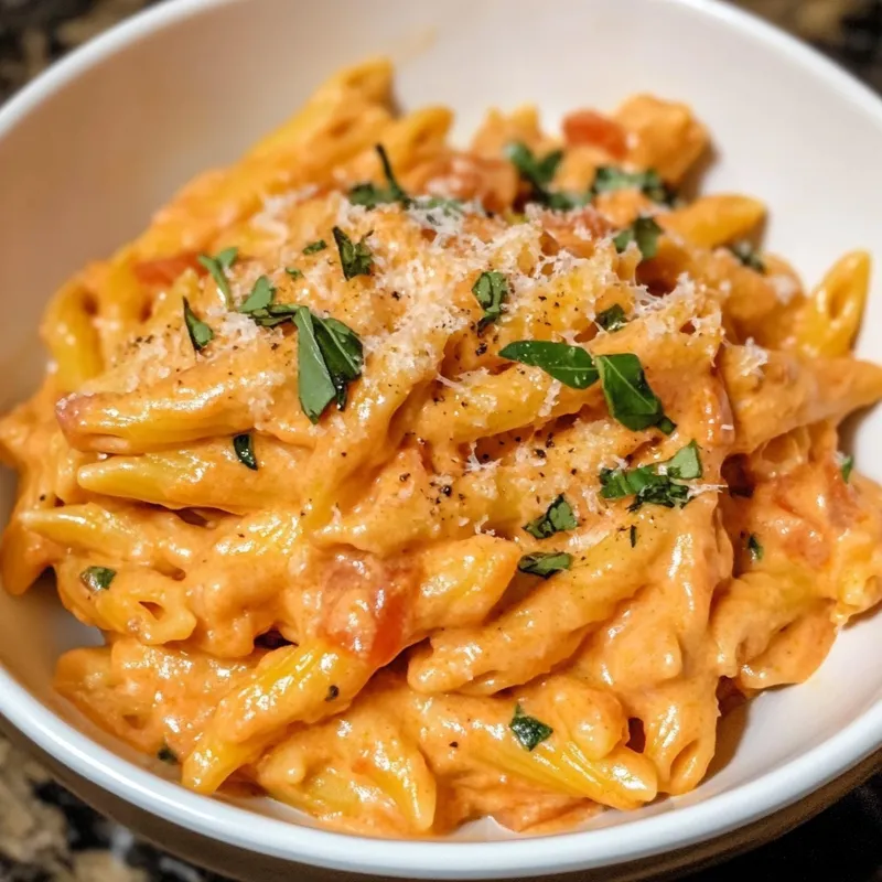 Creamy Chicken Penne Pasta