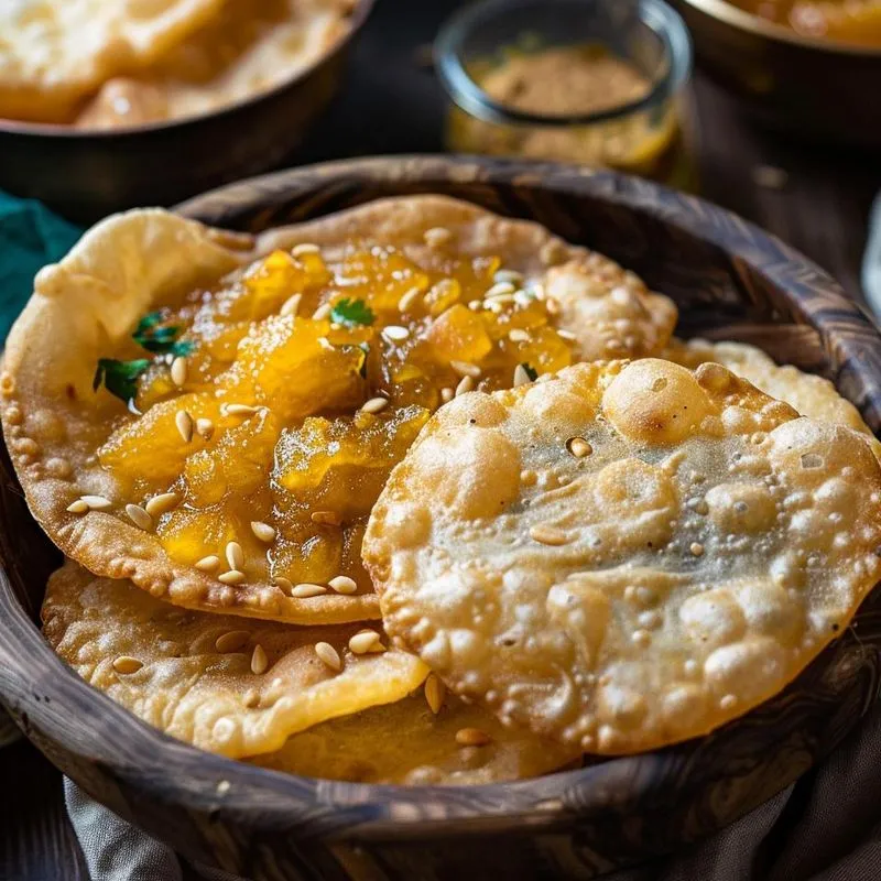 Halwa Swari with Curry