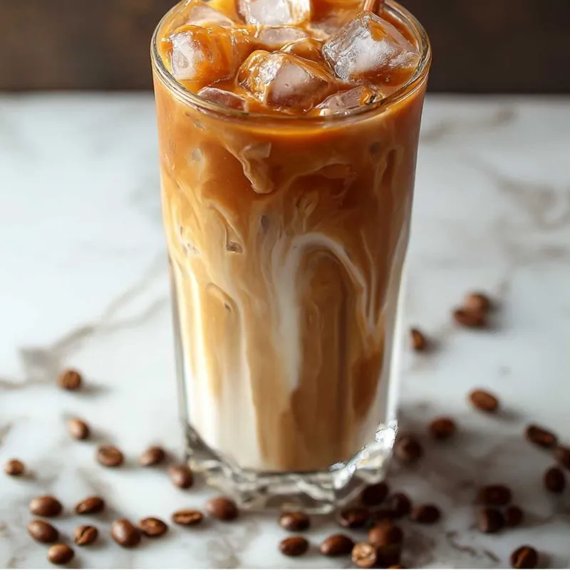 Iced Caramel Latte