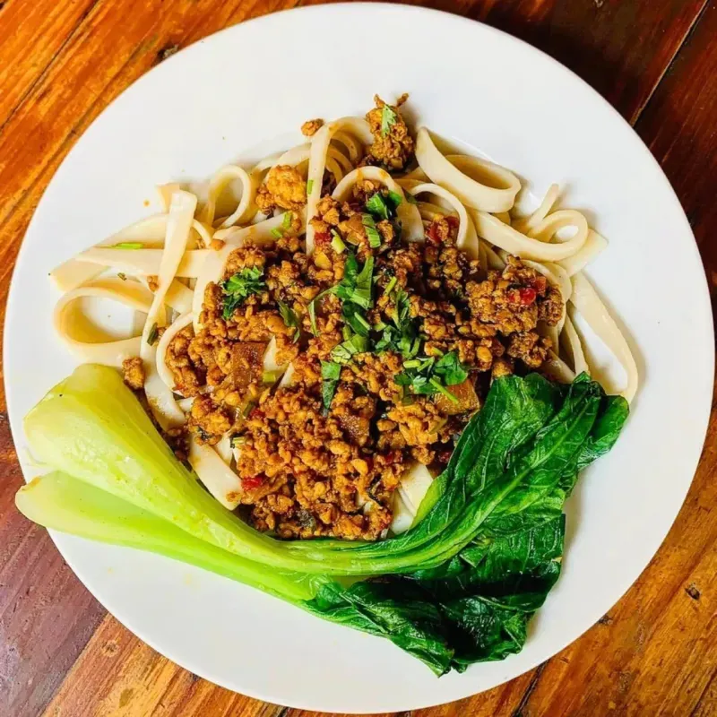Buff Keema Noodles (Full)