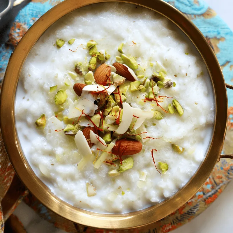 Kheer Puri with Curry