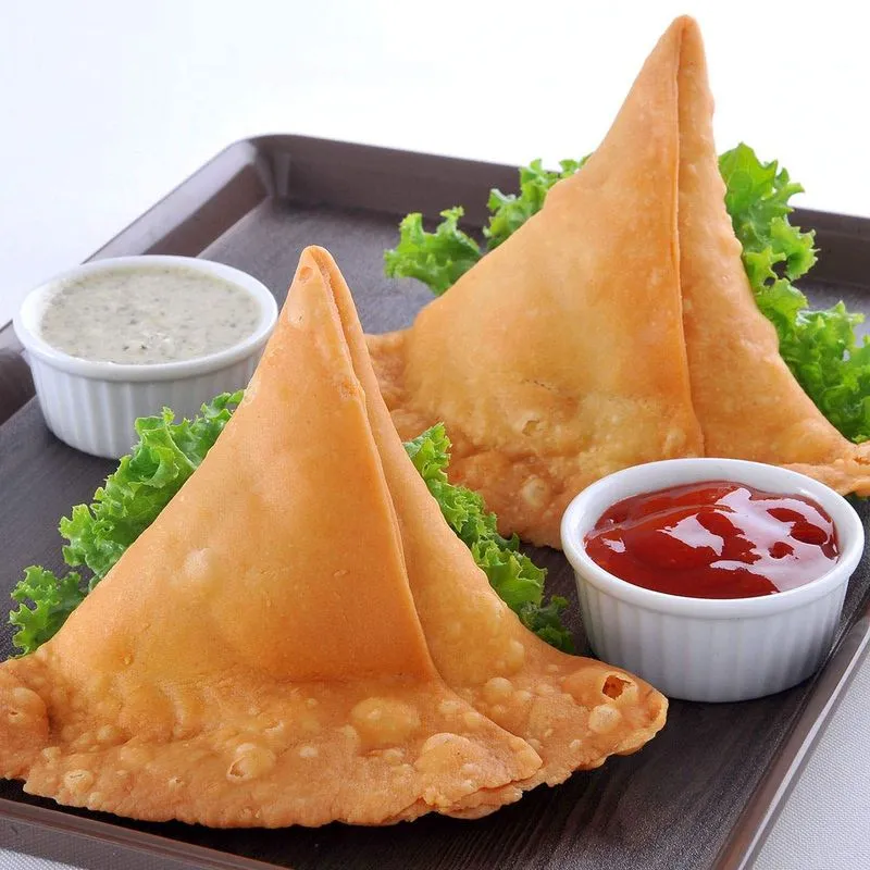 Samosa with Curry